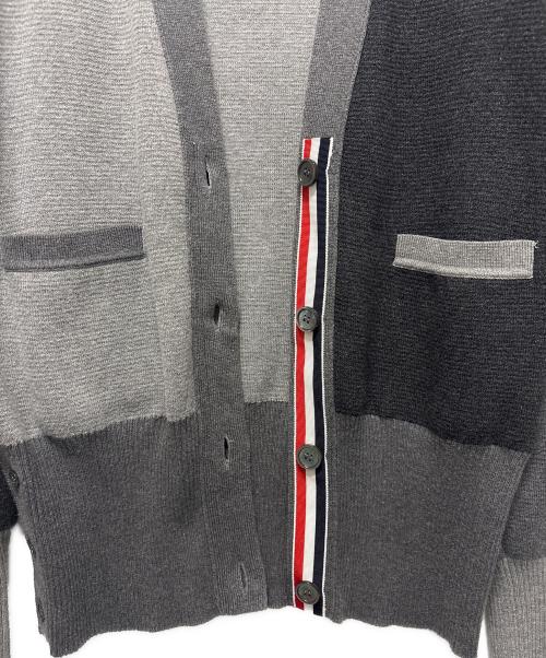 Thom Browne（トムブラウン）Thom Browne (トムブラウン) 4Barカーディガン グレー サイズ:42の古着・服飾アイテム