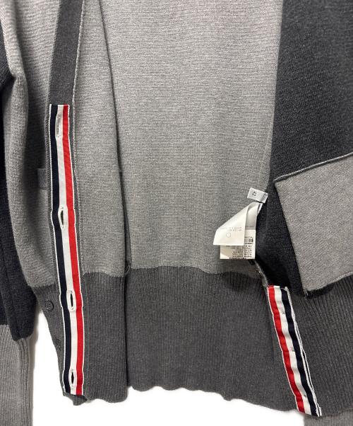 Thom Browne（トムブラウン）Thom Browne (トムブラウン) 4Barカーディガン グレー サイズ:42の古着・服飾アイテム