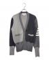 Thom Browne（トムブラウン）の古着「4Barカーディガン」｜グレー