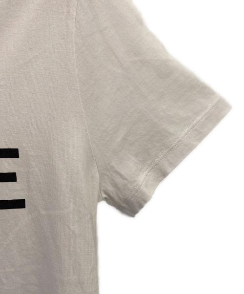 CELINE（セリーヌ）CELINE (セリーヌ) ロゴプリント半袖Tシャツ ホワイト サイズ:Sの古着・服飾アイテム