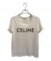 CELINE（セリーヌ）の古着「ロゴプリント半袖Tシャツ」｜ホワイト