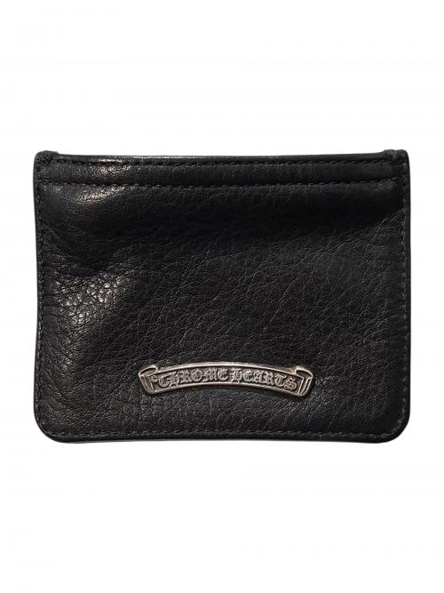 CHROME HEARTS（クロムハーツ）CHROME HEARTS (クロムハーツ) ZPR CHNG PURSE/ジッパーチェンジパース ブラックの古着・服飾アイテム