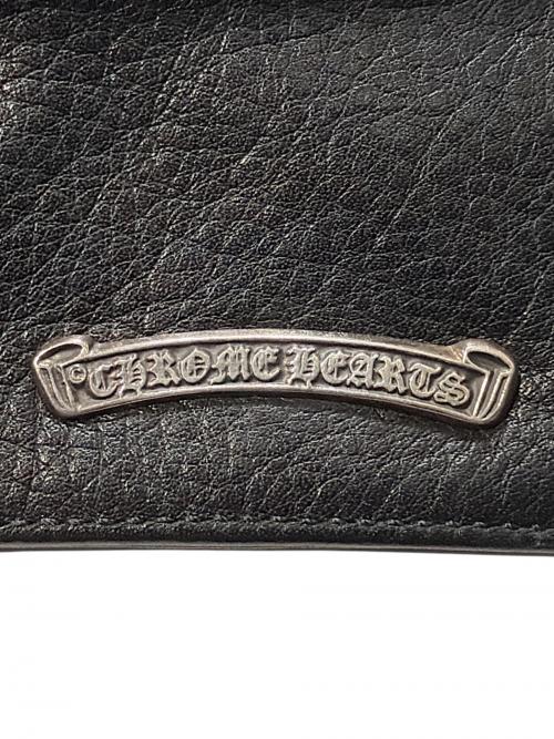 CHROME HEARTS（クロムハーツ）CHROME HEARTS (クロムハーツ) ZPR CHNG PURSE/ジッパーチェンジパース ブラックの古着・服飾アイテム