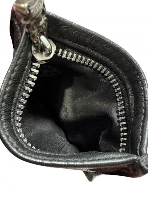 CHROME HEARTS（クロムハーツ）CHROME HEARTS (クロムハーツ) ZPR CHNG PURSE/ジッパーチェンジパース ブラックの古着・服飾アイテム