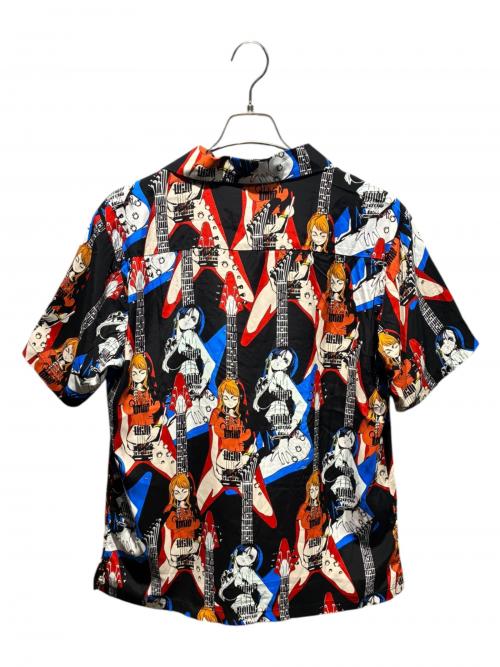 Hysteric Glamour（ヒステリックグラマー）Hysteric Glamour (ヒステリックグラマー) ワンピース総柄アロハシャツ ブラック サイズ:M 未使用品の古着・服飾アイテム
