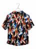 Hysteric Glamour (ヒステリックグラマー) ワンピース総柄アロハシャツ ブラック サイズ:M 未使用品：50000円