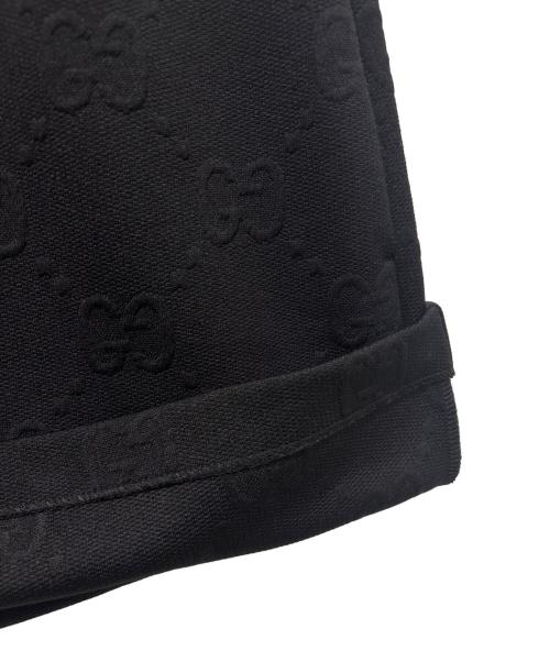 GUCCI（グッチ）GUCCI (グッチ) GGジャガードジャージースカート ブラック サイズ:XXSの古着・服飾アイテム