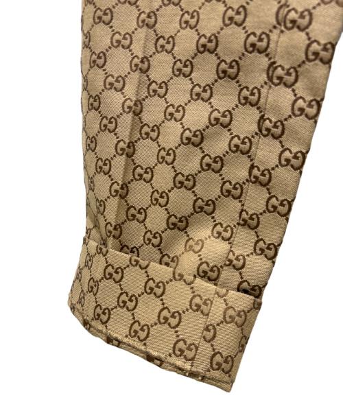 GUCCI（グッチ）GUCCI (グッチ) ホースビットGGジャガードパンツ ベージュ サイズ:40の古着・服飾アイテム