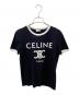 CELINE（セリーヌ）の古着「CELINE PARIS Tシャツ / コットンジャージー」｜ブラック