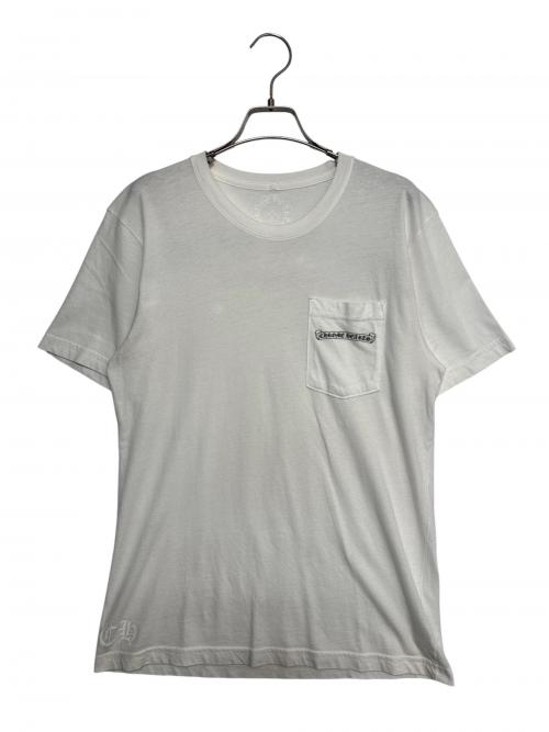 CHROME HEARTS（クロムハーツ）CHROME HEARTS (クロムハーツ) ARCH LOGO USA S/S TEE ホワイト サイズ:Mの古着・服飾アイテム