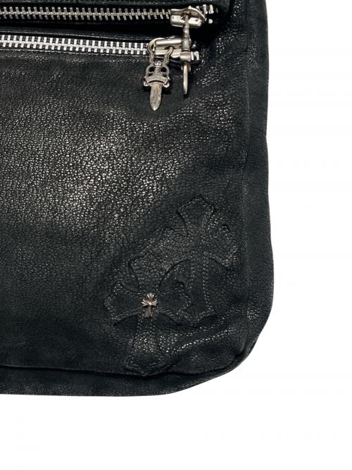 CHROME HEARTS（クロムハーツ）CHROME HEARTS (クロムハーツ) ZIP TOP CROSS PATCH ブラックの古着・服飾アイテム