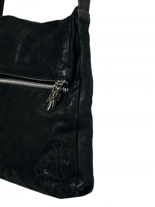 CHROME HEARTS（クロムハーツ）CHROME HEARTS (クロムハーツ) ZIP TOP CROSS PATCH ブラックの古着・服飾アイテム