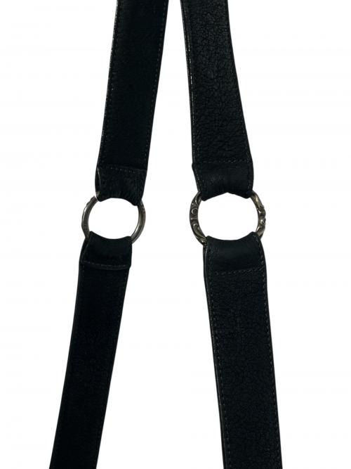 CHROME HEARTS（クロムハーツ）CHROME HEARTS (クロムハーツ) ZIP TOP CROSS PATCH ブラックの古着・服飾アイテム