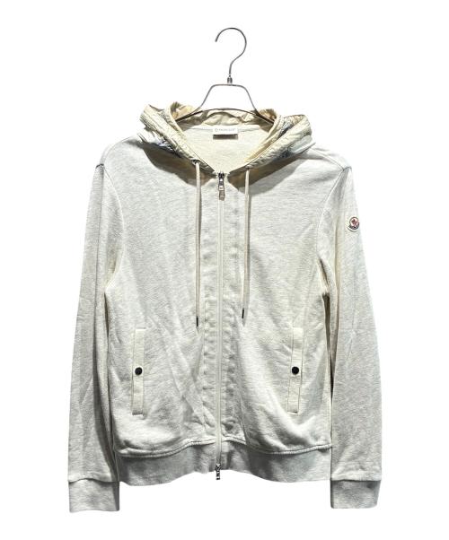 MONCLER（モンクレール）MONCLER (モンクレール) MAGLIA CARDIGAN/ジップパーカー ベージュ サイズ:XSの古着・服飾アイテム