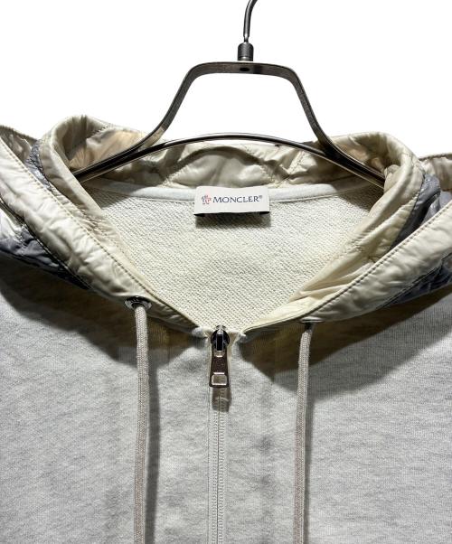 MONCLER（モンクレール）MONCLER (モンクレール) MAGLIA CARDIGAN/ジップパーカー ベージュ サイズ:XSの古着・服飾アイテム