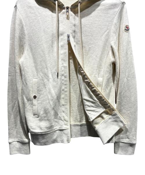 MONCLER（モンクレール）MONCLER (モンクレール) MAGLIA CARDIGAN/ジップパーカー ベージュ サイズ:XSの古着・服飾アイテム
