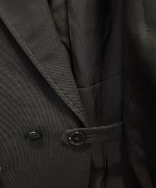 GROUND Y（グラウンドワイ）GROUND Y (グラウンドワイ) ロングテーラードジャケット ブラック サイズ:１の古着・服飾アイテム