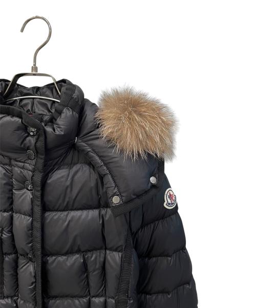 MONCLER（モンクレール）MONCLER (モンクレール) HERMIFUR/ダウンコート ブラック サイズ:00の古着・服飾アイテム