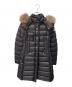 MONCLER（モンクレール）の古着「HERMIFUR/ダウンコート」｜ブラック