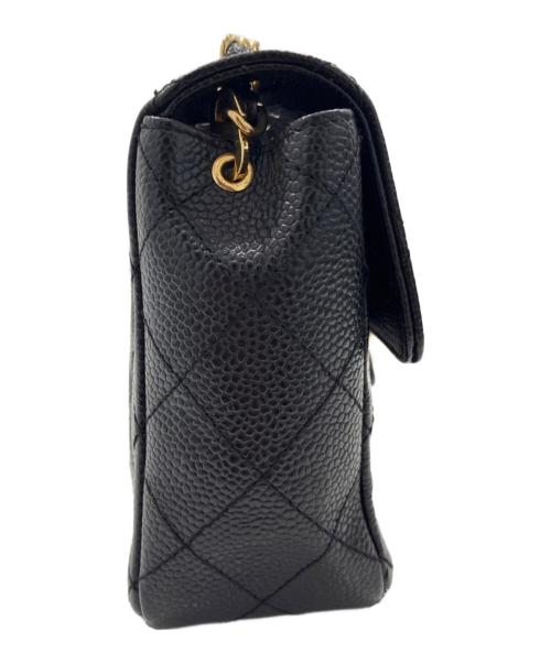 CHANEL（シャネル）CHANEL (シャネル) ミニマトラッセチェーンショルダーバッグ ブラック サイズ:ミニの古着・服飾アイテム