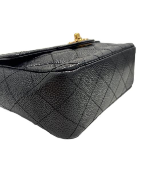 CHANEL（シャネル）CHANEL (シャネル) ミニマトラッセチェーンショルダーバッグ ブラック サイズ:ミニの古着・服飾アイテム