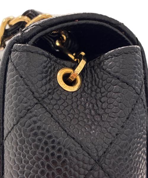 CHANEL（シャネル）CHANEL (シャネル) ミニマトラッセチェーンショルダーバッグ ブラック サイズ:ミニの古着・服飾アイテム