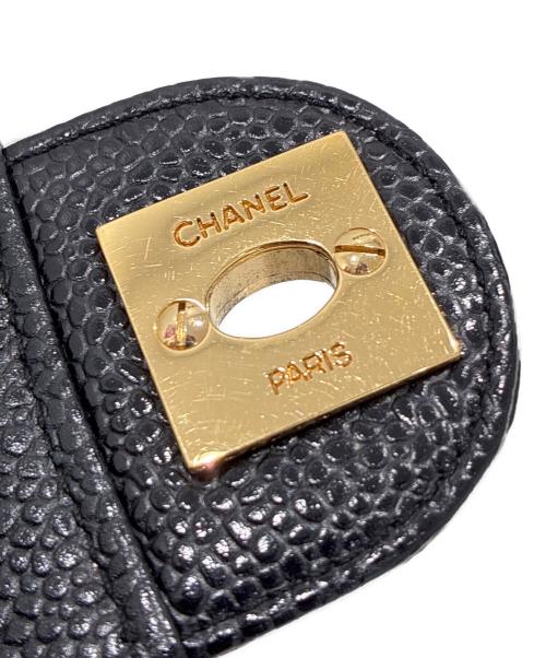 CHANEL（シャネル）CHANEL (シャネル) ミニマトラッセチェーンショルダーバッグ ブラック サイズ:ミニの古着・服飾アイテム