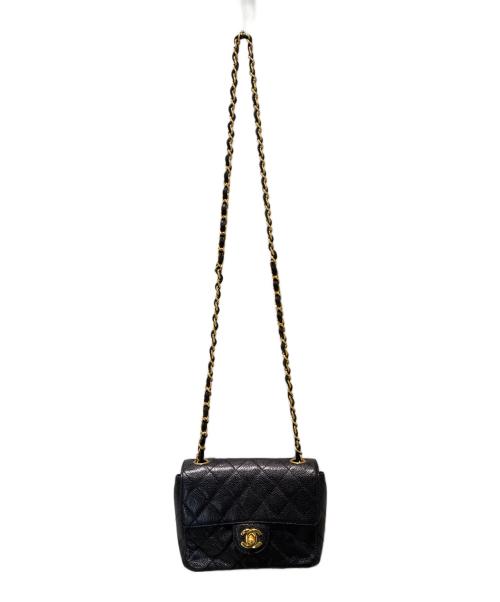 CHANEL（シャネル）CHANEL (シャネル) ミニマトラッセチェーンショルダーバッグ ブラック サイズ:ミニの古着・服飾アイテム