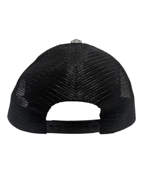 CHROME HEARTS（クロムハーツ）CHROME HEARTS (クロムハーツ) メッシュトラッカーキャップ ブラック サイズ:ONE SIZE（51-61）の古着・服飾アイテム