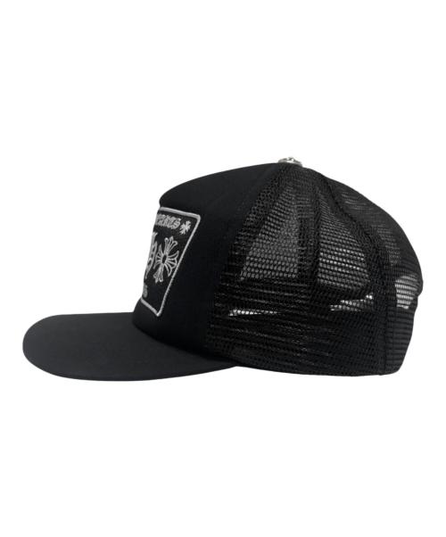 CHROME HEARTS（クロムハーツ）CHROME HEARTS (クロムハーツ) メッシュトラッカーキャップ ブラック サイズ:ONE SIZE（51-61）の古着・服飾アイテム