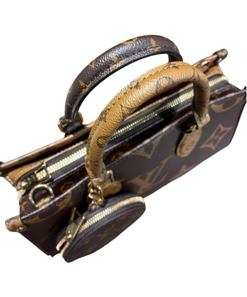 LOUIS VUITTON（ルイ ヴィトン）LOUIS VUITTON (ルイ ヴィトン) オンザゴー EW チェーン 2Wayバッグ/ショルダーバッグ/ハンドバッグ ブラウンの古着・服飾アイテム