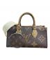 LOUIS VUITTON（ルイ ヴィトン）の古着「オンザゴー EW チェーン 2Wayバッグ/ショルダーバッグ/ハンドバッグ」｜ブラウン