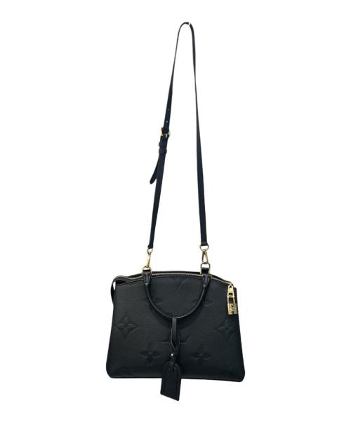 LOUIS VUITTON（ルイ ヴィトン）LOUIS VUITTON (ルイ ヴィトン) プティパレPM/モノグラム・アンプラント ブラック サイズ:PMの古着・服飾アイテム