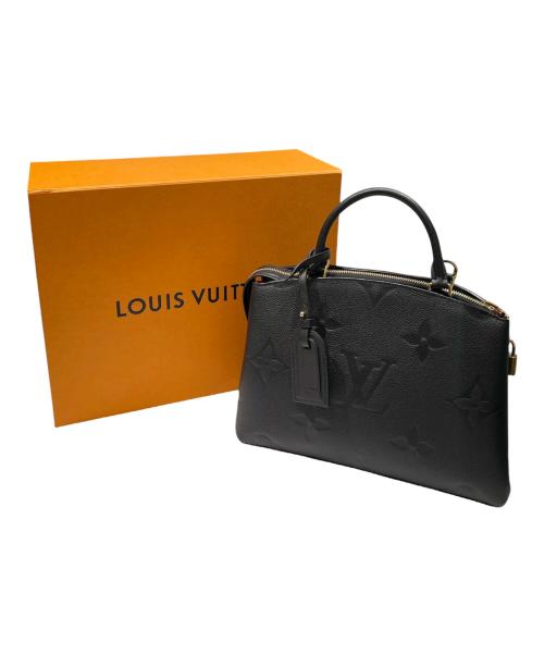 LOUIS VUITTON（ルイ ヴィトン）LOUIS VUITTON (ルイ ヴィトン) プティパレPM/モノグラム・アンプラント ブラック サイズ:PMの古着・服飾アイテム