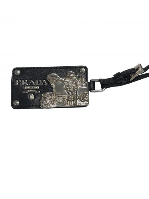 PRADA（プラダ）PRADA (プラダ) レザーワンショルダーバッグ ブラック サイズ:-の古着・服飾アイテム