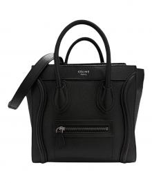 CELINE（セリーヌ）の古着「ラゲージナノショッパー/2WAYショルダーバッグ」｜ブラック