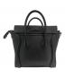 CELINE (セリーヌ) ラゲージナノショッパー/2WAYショルダーバッグ ブラック サイズ:ナノ：260000円
