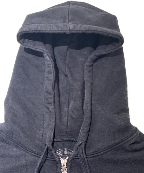 CHROME HEARTS（クロムハーツ）CHROME HEARTS (クロムハーツ) Horseshoe Back-Print Zip-Up Hoodie/ホースシューバックプリントジップパーカー ブラック サイズ:Mの古着・服飾アイテム