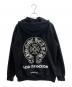 CHROME HEARTS (クロムハーツ) Horseshoe Back-Print Zip-Up Hoodie/ホースシューバックプリントジップパーカー ブラック サイズ:M：250000円