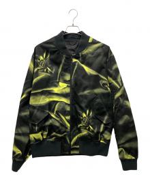 LOUIS VUITTON（ルイ ヴィトン）の古着「printed bomber jacket」｜イエロー×ブラック