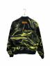 LOUIS VUITTON (ルイ ヴィトン) printed bomber jacket イエロー×ブラック サイズ:50：180000円