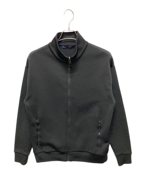 LOUIS VUITTON（ルイ ヴィトン）LOUIS VUITTON (ルイ ヴィトン) モノグラムエンボストラックジャケット ブラック サイズ:Sの古着・服飾アイテム