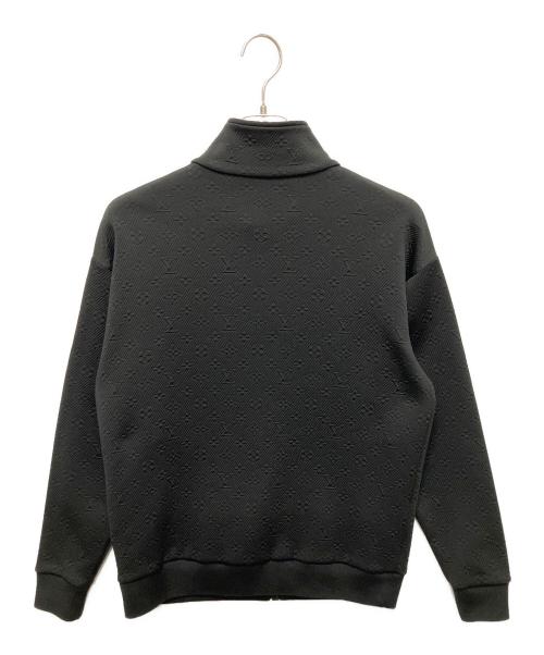 LOUIS VUITTON（ルイ ヴィトン）LOUIS VUITTON (ルイ ヴィトン) モノグラムエンボストラックジャケット ブラック サイズ:Sの古着・服飾アイテム