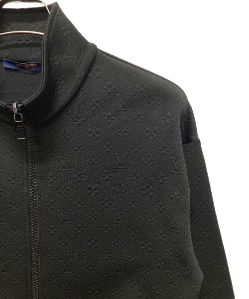 LOUIS VUITTON（ルイ ヴィトン）LOUIS VUITTON (ルイ ヴィトン) モノグラムエンボストラックジャケット ブラック サイズ:Sの古着・服飾アイテム
