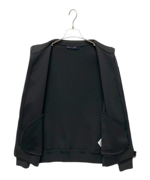 LOUIS VUITTON（ルイ ヴィトン）LOUIS VUITTON (ルイ ヴィトン) モノグラムエンボストラックジャケット ブラック サイズ:Sの古着・服飾アイテム