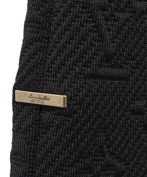 LOUIS VUITTON（ルイ ヴィトン）LOUIS VUITTON (ルイ ヴィトン) モノグラムエンボスパンツ ブラック サイズ:Ｓの古着・服飾アイテム