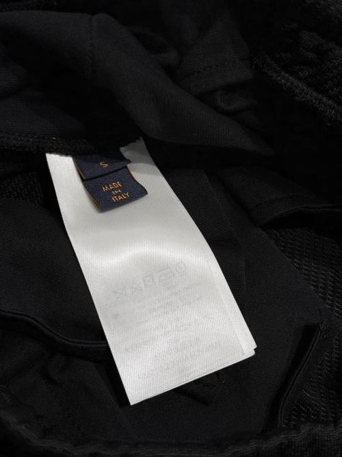 LOUIS VUITTON（ルイ ヴィトン）LOUIS VUITTON (ルイ ヴィトン) モノグラムエンボスパンツ ブラック サイズ:Ｓの古着・服飾アイテム