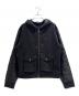 LOUIS VUITTON（ルイ ヴィトン）の古着「Hybrid Zip Monogram Hooded Blouson/イブリッドジップモノグラムフーディーブルゾン/RM241 FWC HQY68W」｜ブラック