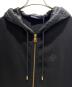 中古・古着 LOUIS VUITTON (ルイ ヴィトン) Hybrid Zip Monogram Hooded Blouson/イブリッドジップモノグラムフーディーブルゾン/RM241 FWC HQY68W ブラック サイズ:L：220000円