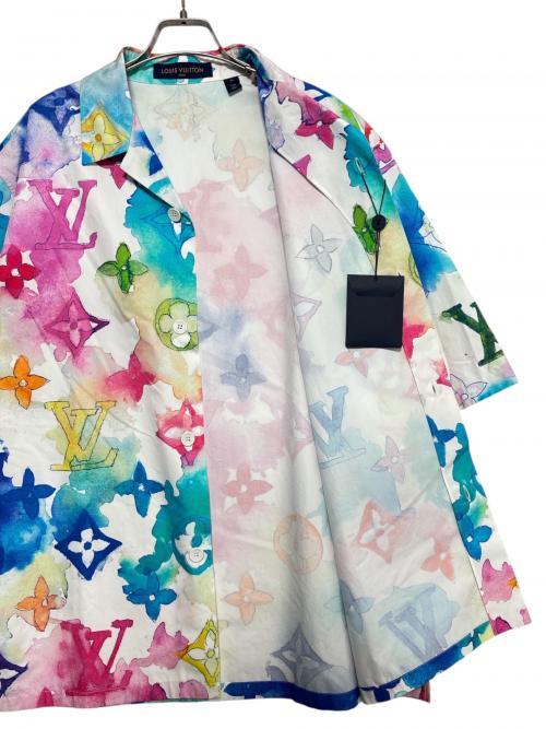 LOUIS VUITTON（ルイ ヴィトン）LOUIS VUITTON (ルイ ヴィトン) モノグラムウォーターカラーシャツ サイズ:XLの古着・服飾アイテム